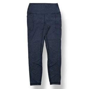 Joy Lab Leggings‎ with Side Pockets Navy Blue Workout Pants Womens Medium
